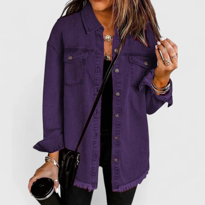 Natalia Comfortable Jacket for Women | Relaxed Fit, Versatile Layer