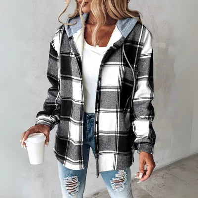 Selina Cozy Jacket for Women | Hooded Comfort, Casual Everyday Wear