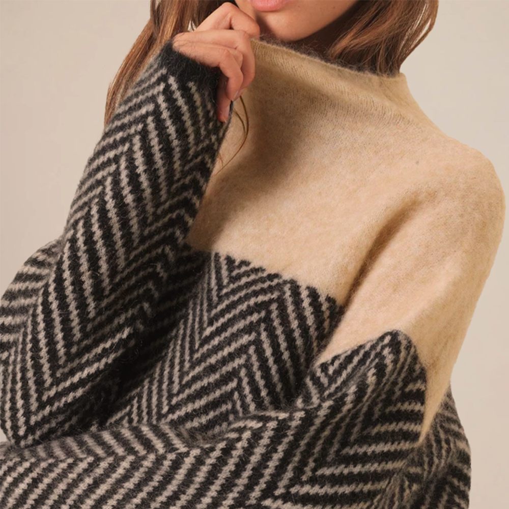Adelina Premium Turtleneck Sweater for Women | Luxe Knit, Refined Comfort