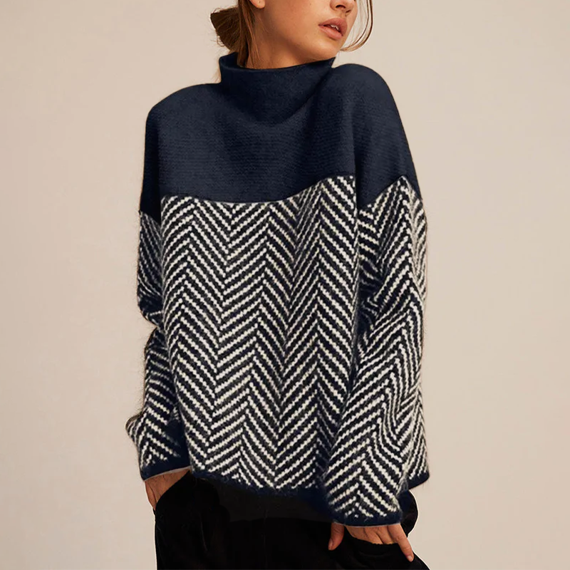 Adelina Premium Turtleneck Sweater for Women | Luxe Knit, Refined Comfort