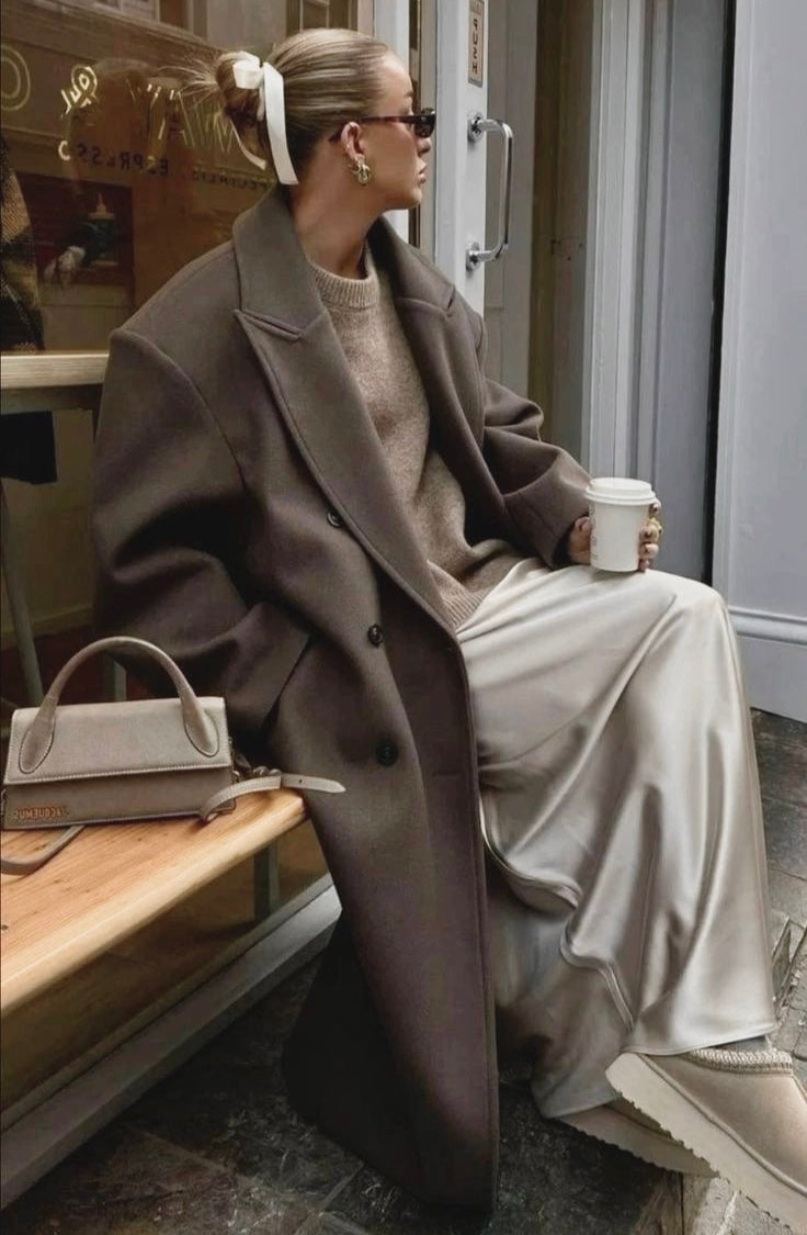 Jantine | Long Oversized Coat for Women
