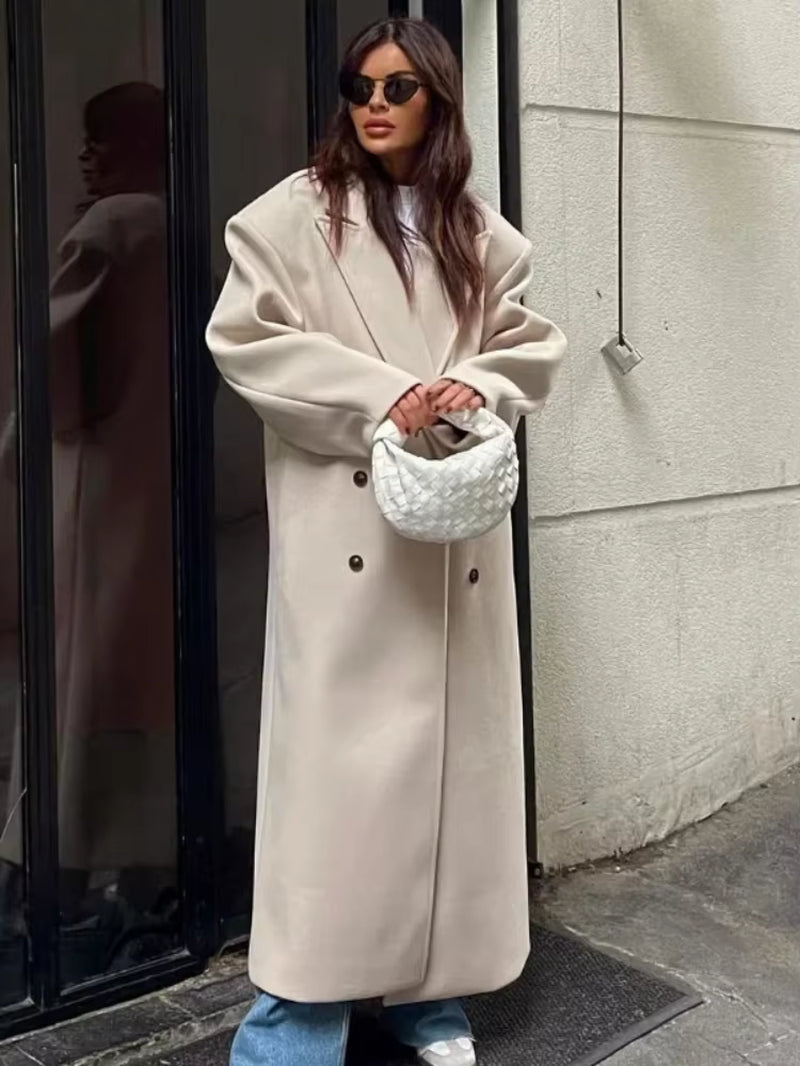 Jantine | Long Oversized Coat for Women
