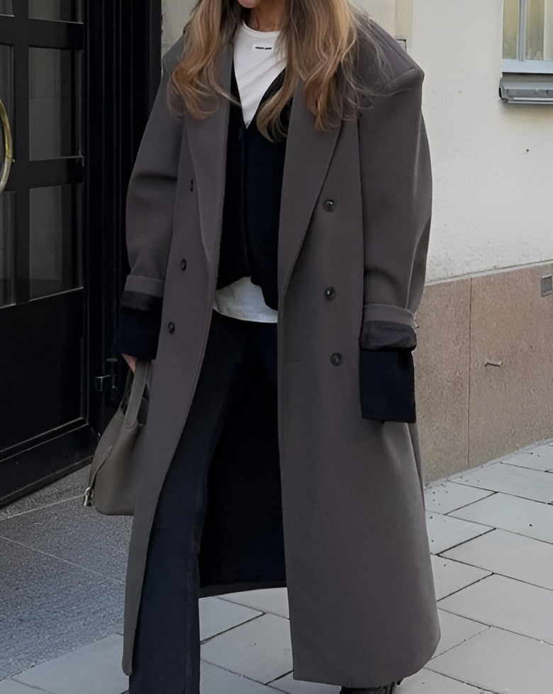 Jantine | Long Oversized Coat for Women
