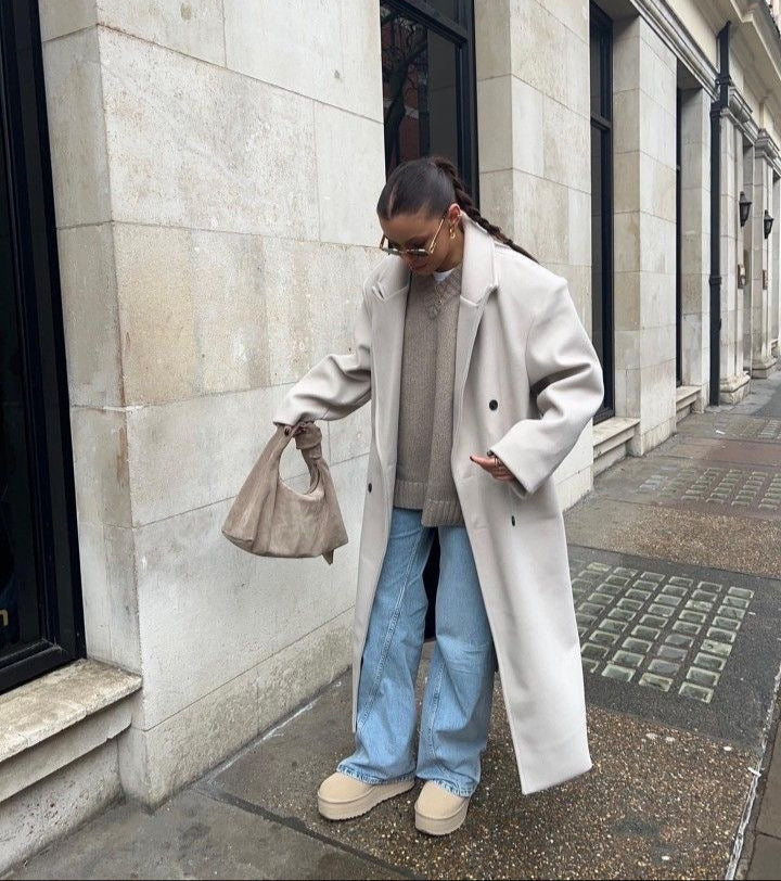 Jantine | Long Oversized Coat for Women