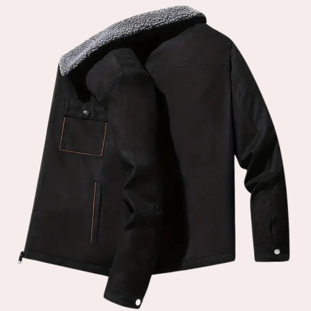 Trendy construction jacket for men