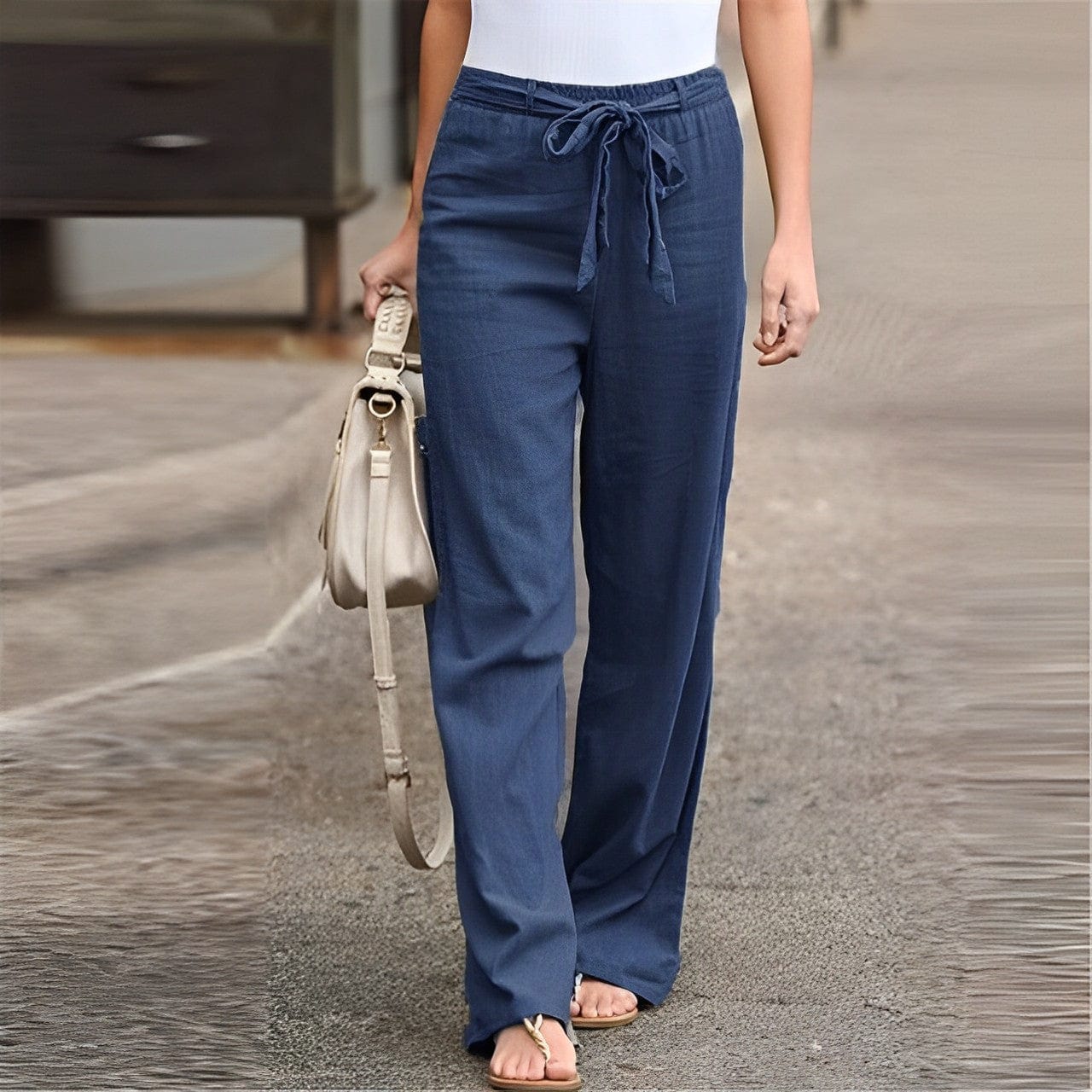 Sorella | Women’s Breathable Linen Trousers