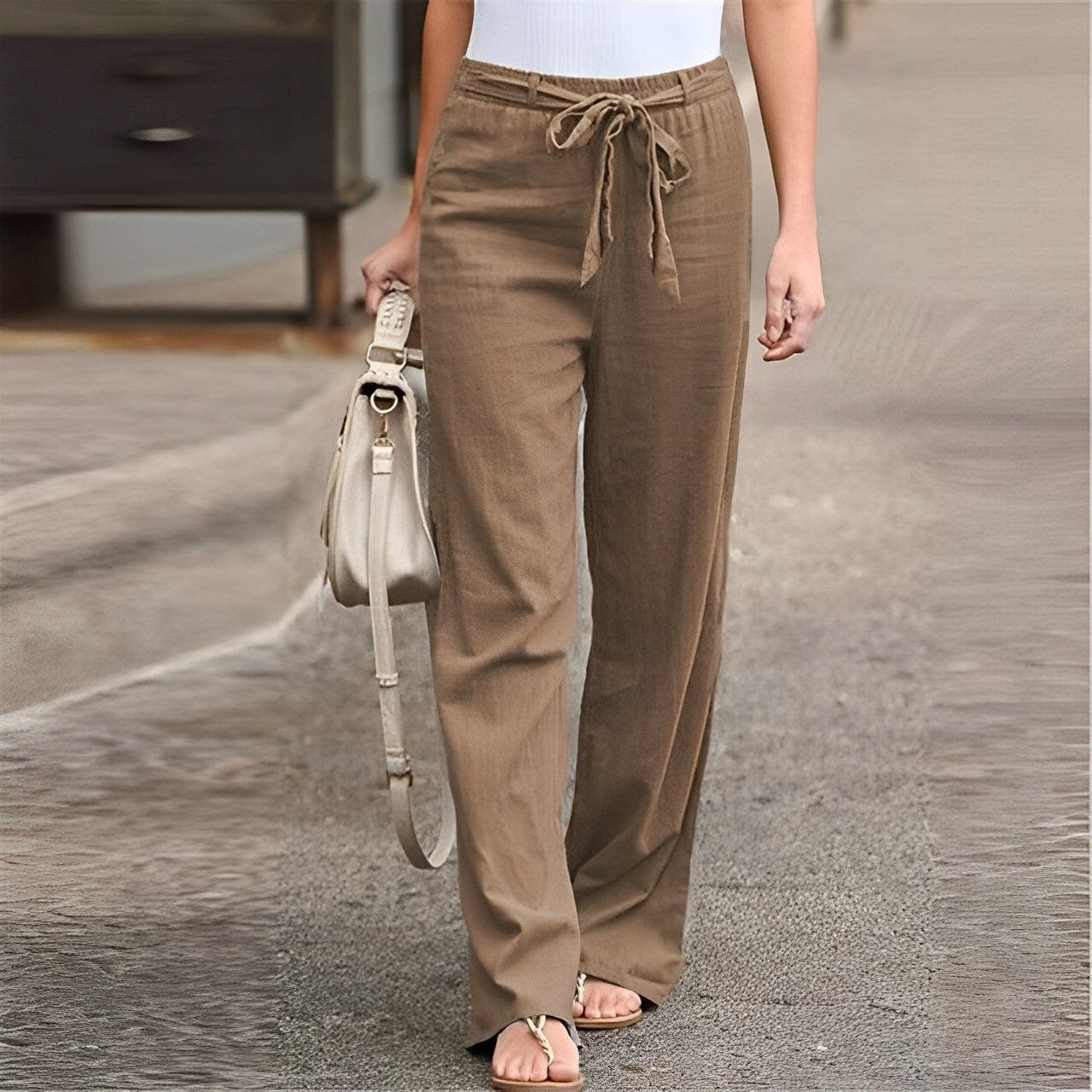 Sorella | Women’s Breathable Linen Trousers