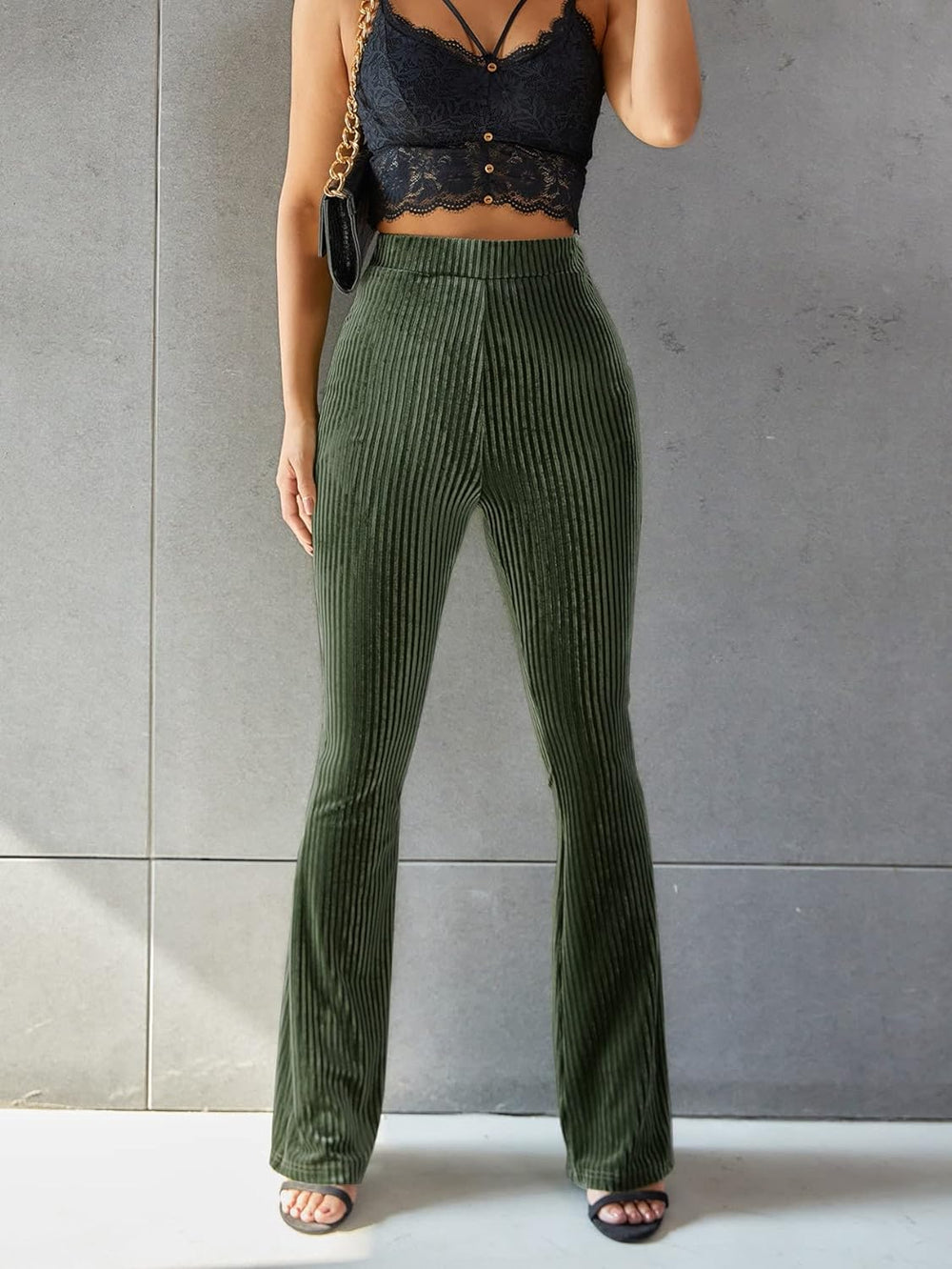 Dara | Women’s Corduroy Flare Trousers