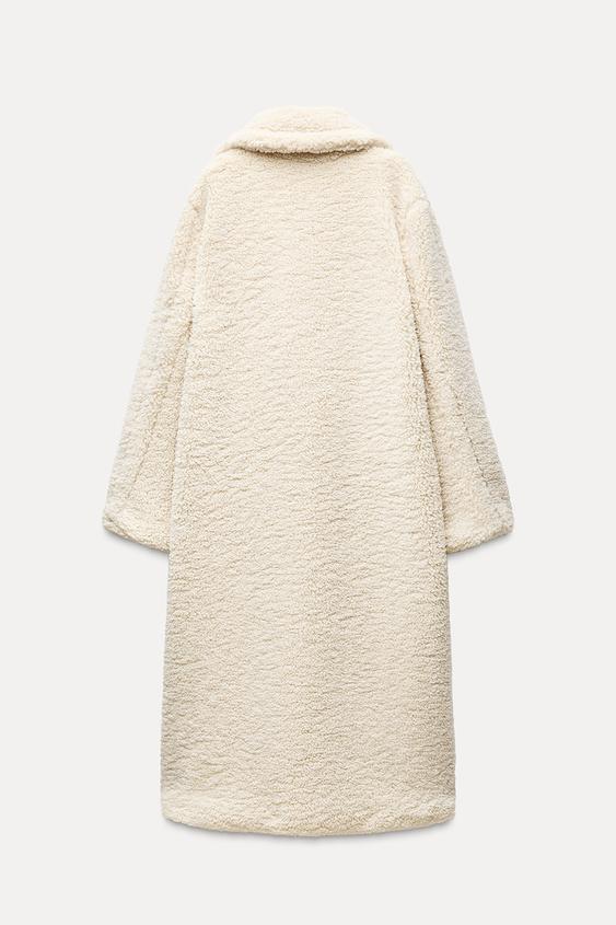 Eline | Women’s Long Teddy Coat