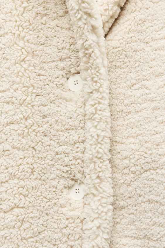 Eline | Women’s Long Teddy Coat