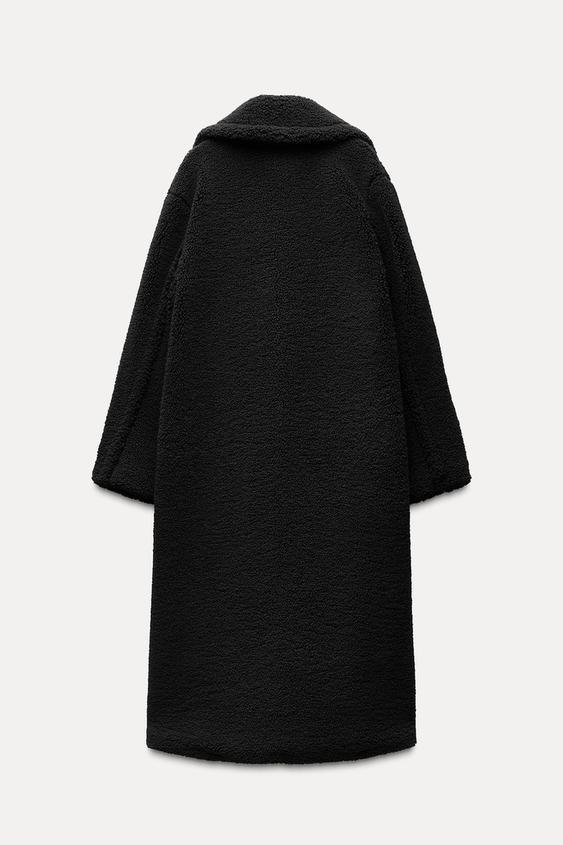 Eline | Women’s Long Teddy Coat