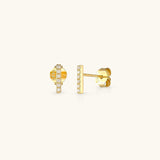 Zaya Gold Earrings