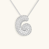Aven Initial Diamond Necklace
