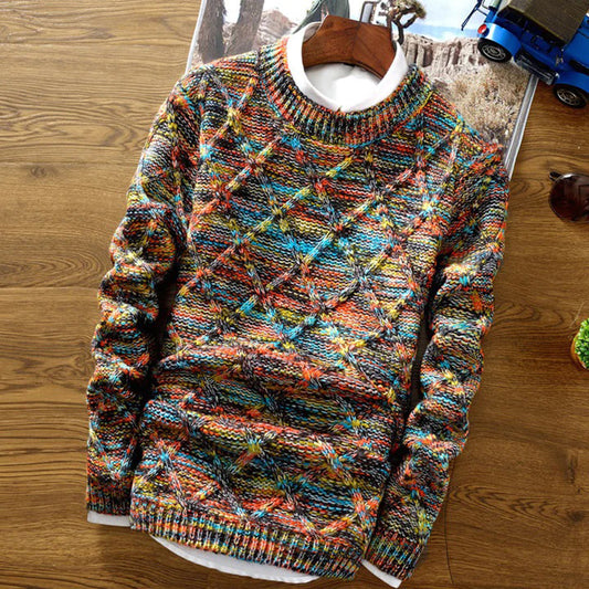 Gavin Men's Sweater | Classic Crew Neck, Versatile Style