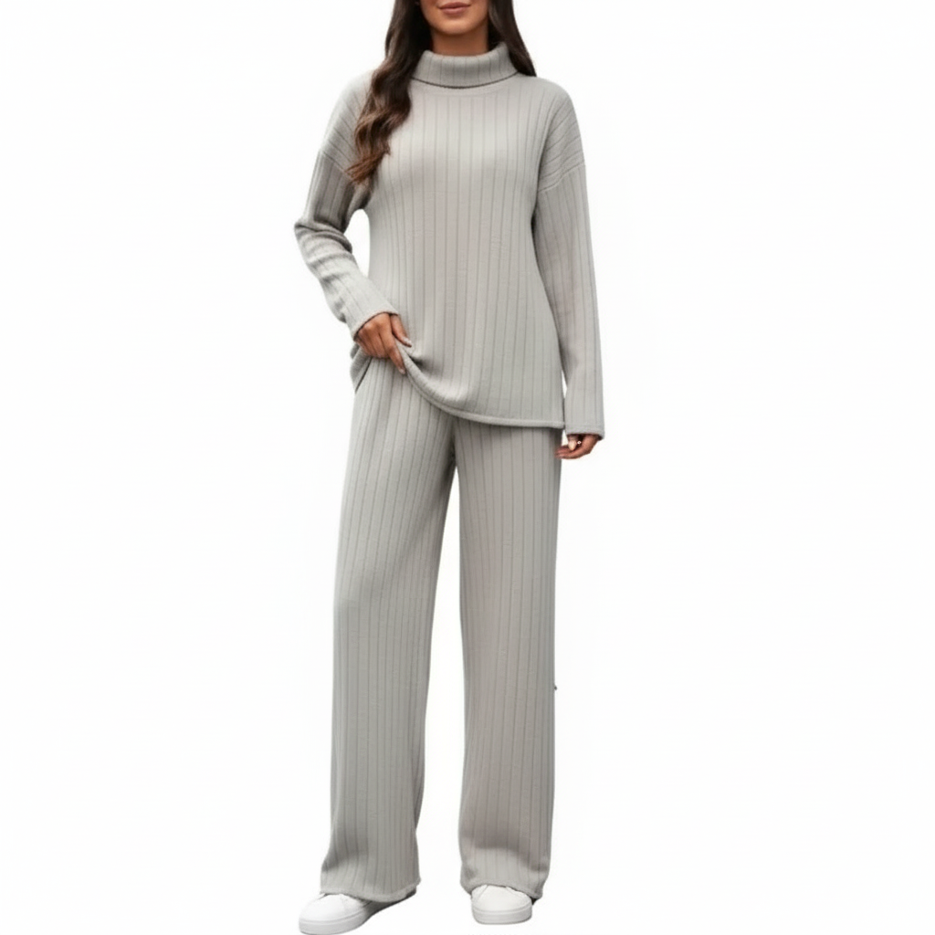 Dahlia | Women’s Casual Knitted 2-Piece Loungewear Set