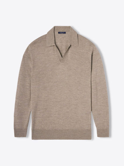 Grayson Men's Long Sleeve Polo Shirt | Premium Soft Fabric, Casual & Formal Wear
