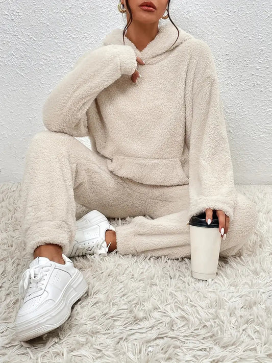 Gwendolyn Women's Loungewear Set | Cozy Teddy Fabric, Casual Comfort