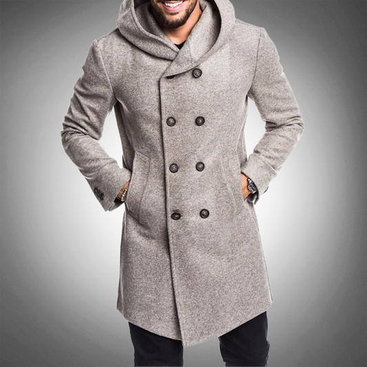 Haze Men's Winter Coat | Durable Polyester, Casual Outdoor Wear