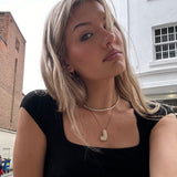 Aven Initial Diamond Necklace