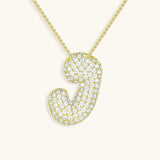 Aven Initial Diamond Necklace