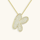 Aven Initial Diamond Necklace