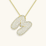 Aven Initial Diamond Necklace