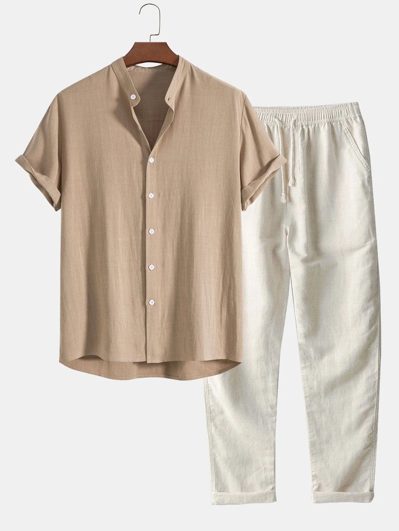 Marcellus Men's Linen Outfit | Premium Breathable Fabric, Summer Elegance