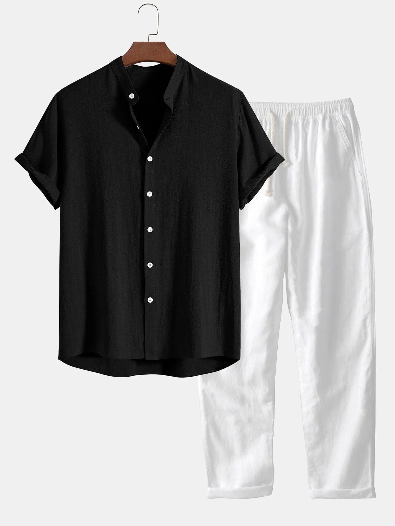 Marcellus Men's Linen Outfit | Premium Breathable Fabric, Summer Elegance