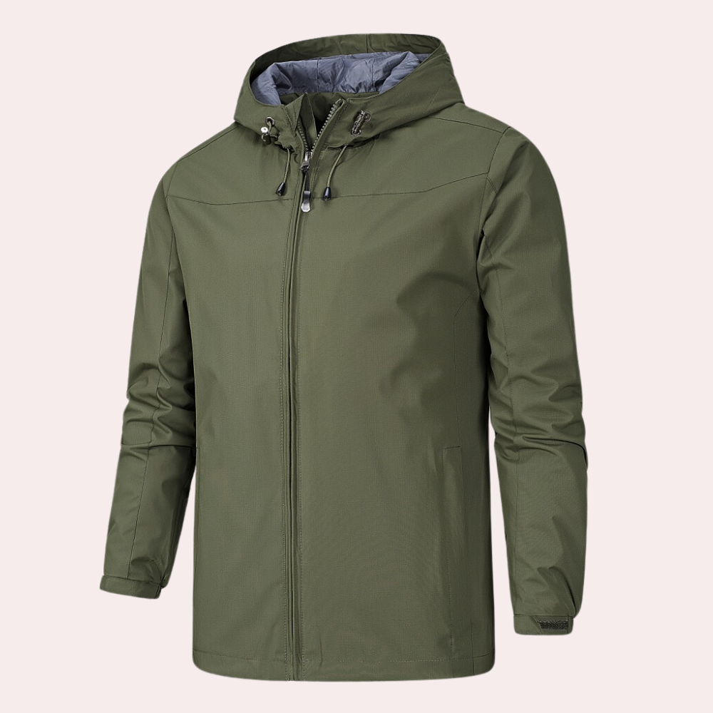 Maverick Men's Windbreaker Jacket | Advanced Waterproof, Stylish & Functional