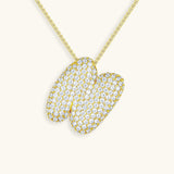 Aven Initial Diamond Necklace