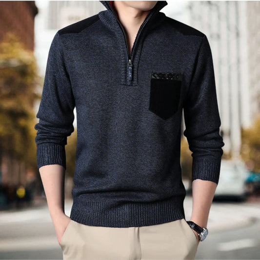 Warm men's sweater - comfort and warmth for cold days