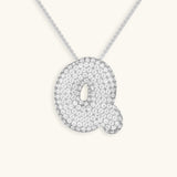 Aven Initial Diamond Necklace