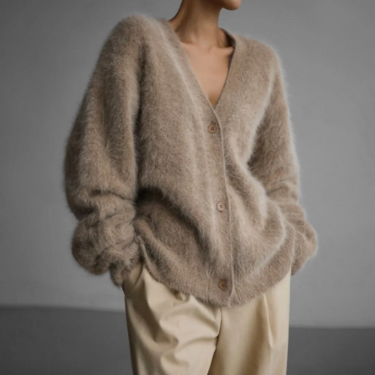 Elegant cashmere cardigan - chic & comfortable