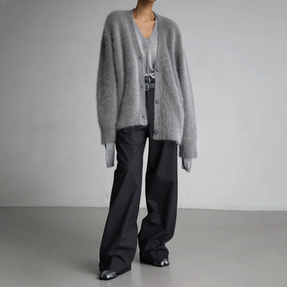 Elegant cashmere cardigan - chic & comfortable