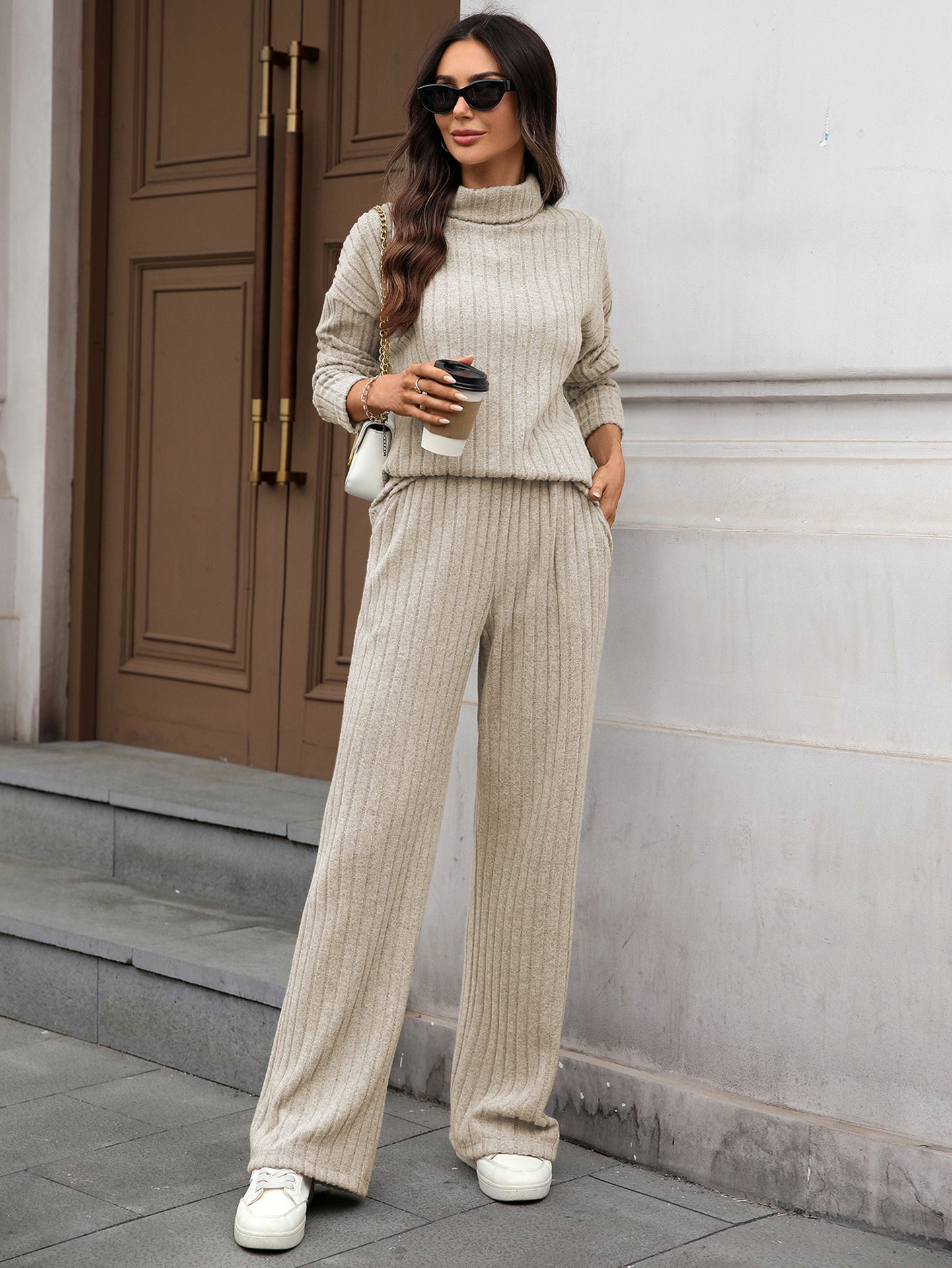 Dahlia | Women’s Casual Knitted 2-Piece Loungewear Set