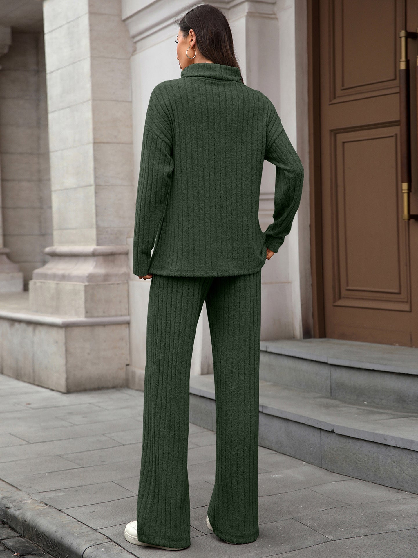 Dahlia | Women’s Casual Knitted 2-Piece Loungewear Set