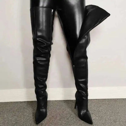 Selena Span Women's Thigh High Boots | High Heels, Versatile Style