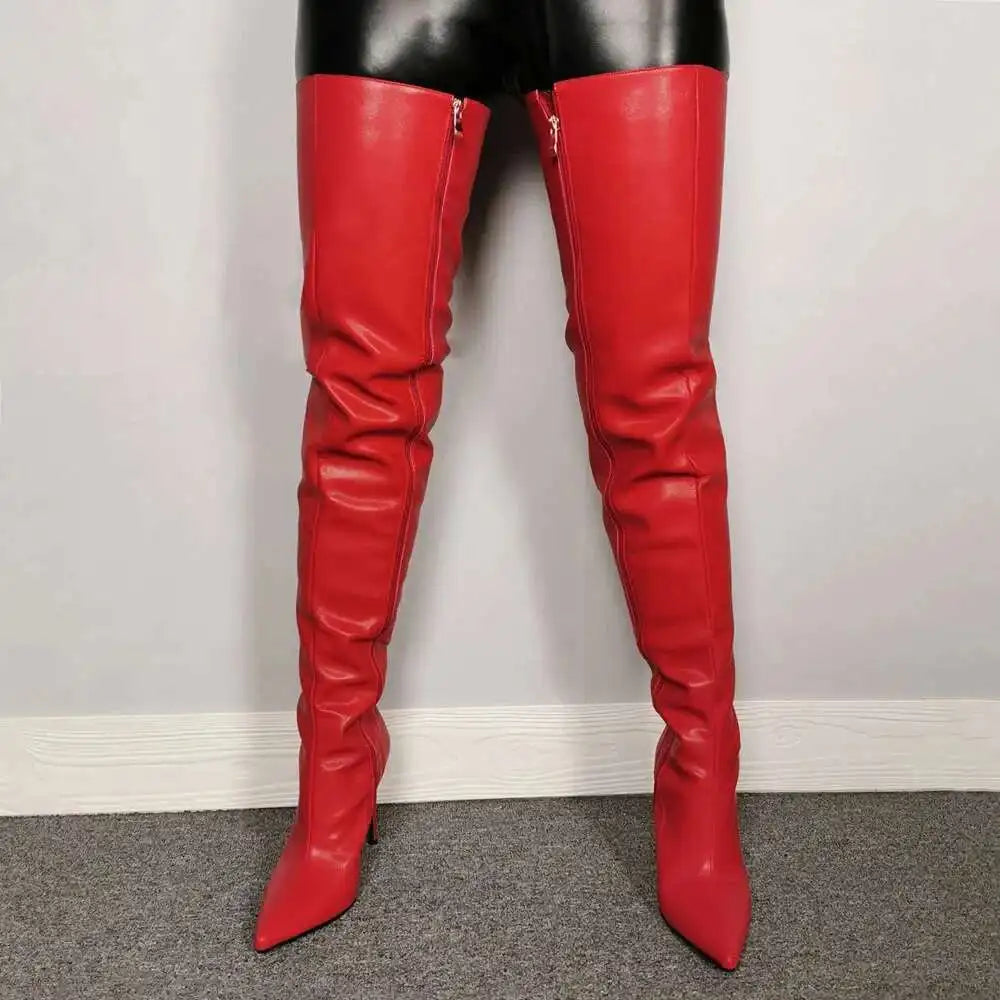 Selena Span Women's Thigh High Boots | High Heels, Versatile Style