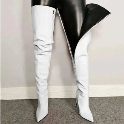 Selena Span Women's Thigh High Boots | High Heels, Versatile Style