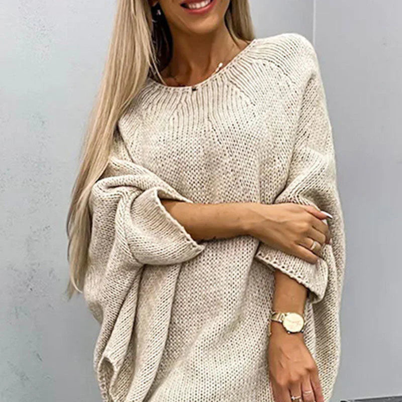 Sassy Women's Oversized Sweater | Chunky Knit, Casual Style