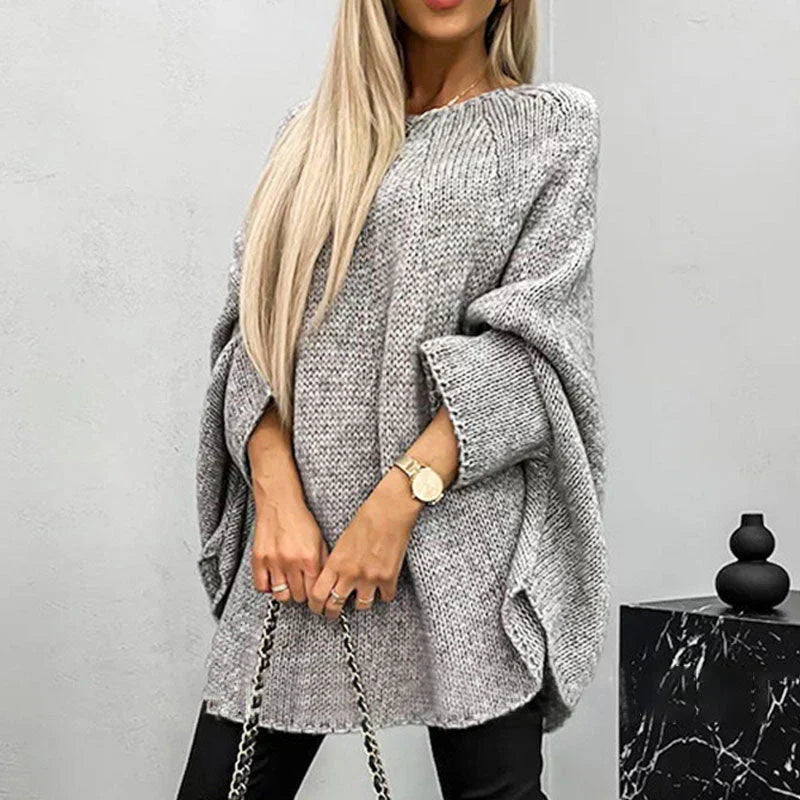 Sassy Women's Oversized Sweater | Chunky Knit, Casual Style
