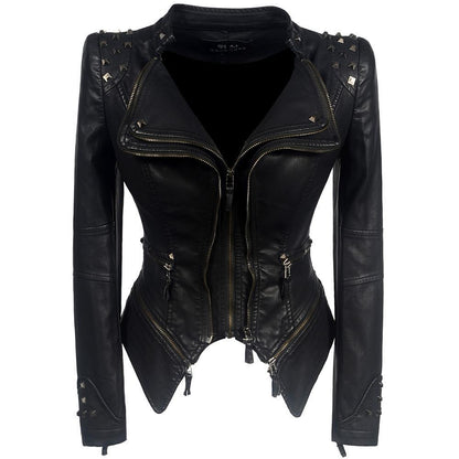 Sienna Women's Leather Jacket | Slim Fit, Fashion Statement