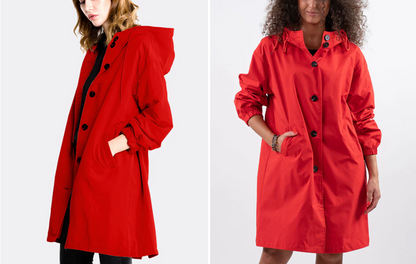 Sierra Women’s Trench Coat | Elegant Waterproof Design, All-Weather Protection