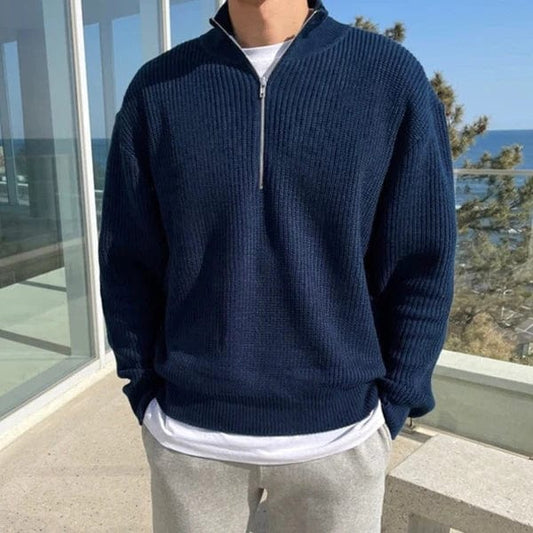 Wexler Men's Half Zip Sweater | Luxurious Knit, Versatile Layering