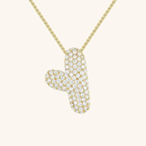 Aven Initial Diamond Necklace