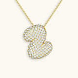 Aven Initial Diamond Necklace