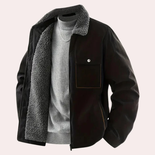 Trendy construction jacket for men