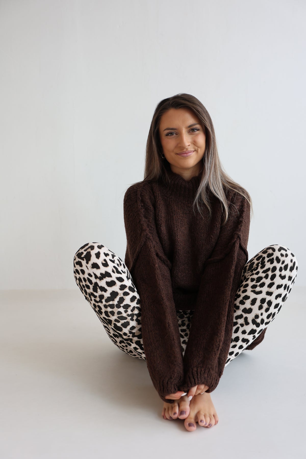 Fiora | Women’s Oversized Knit Sweater Pullover