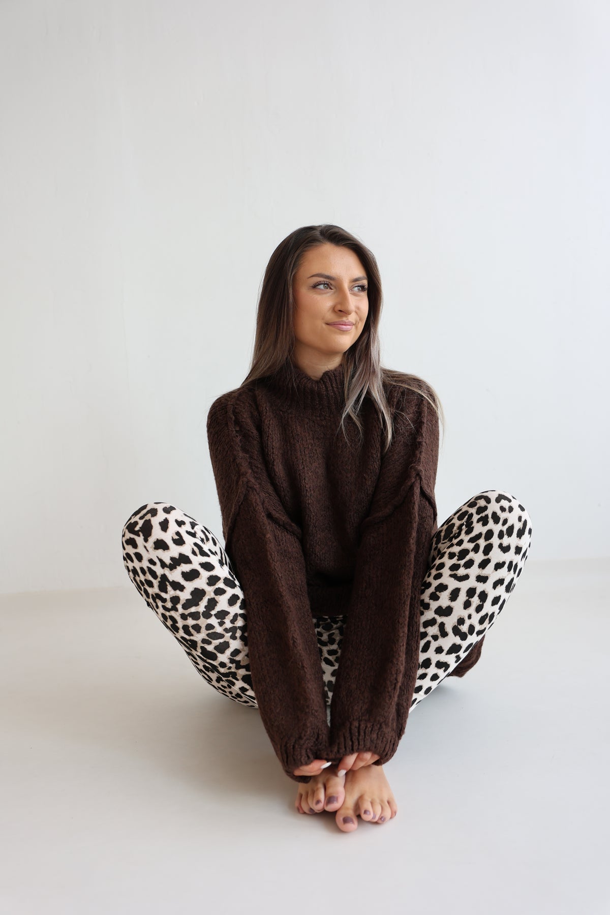 Fiora | Women’s Oversized Knit Sweater Pullover