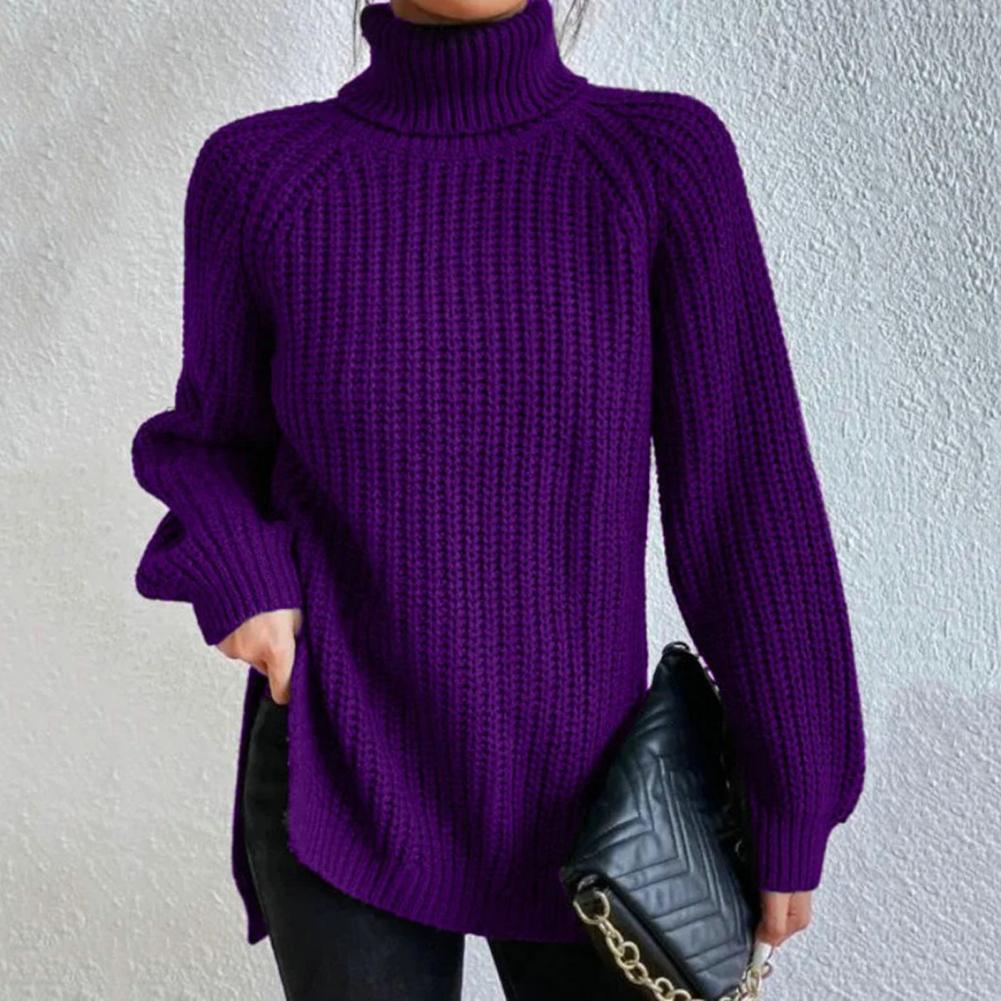 Jolise | Women’s Modern Cotton Turtleneck Sweater